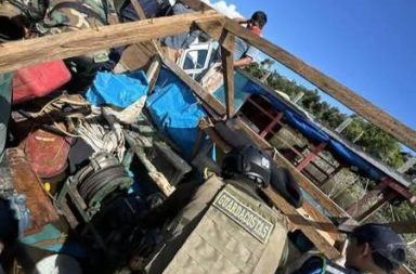 Destruyen equipos de minería ilegal valorizados en más de S/169 mil en el río Nanay.
