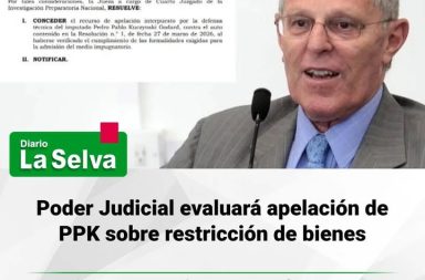 PPK busca revertir medida judicial que restringe uso de sus bienes