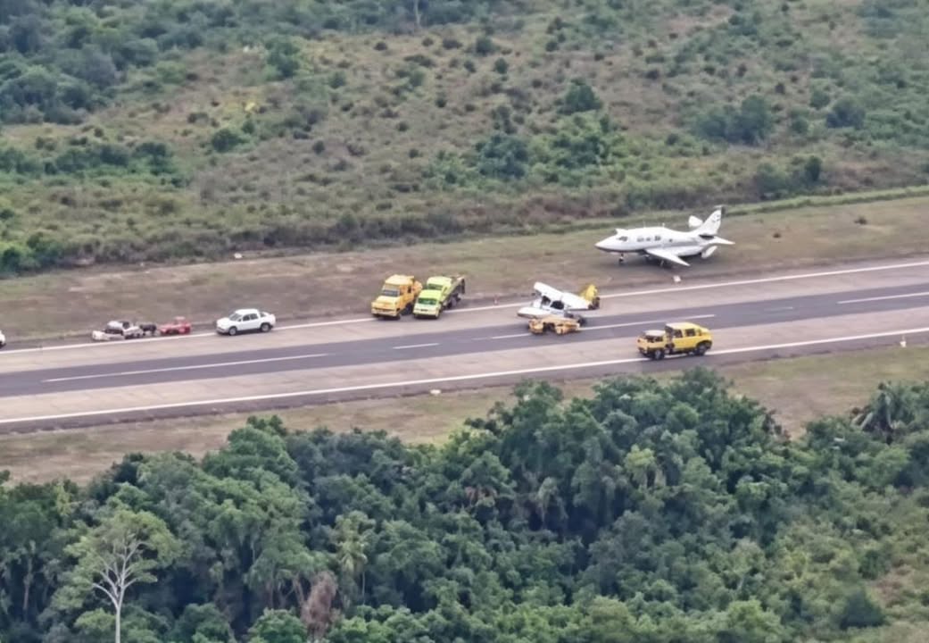 Avioneta se despista durante llegada al aeropuerto de Iquitos
