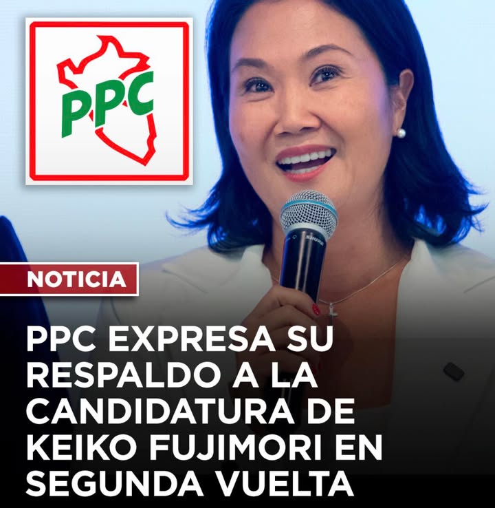 Partido político expresa apoyo de cara a la segunda vuelta electoral