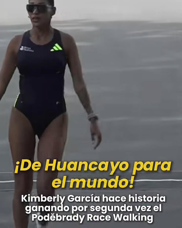 Kimberly García gana importante prueba internacional de marcha atlética