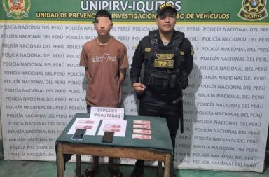 Retienen a adolescente implicado en presunta infracción a la ley penal contra el patrimonio.