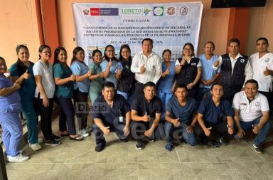 Personal regional de salud refuerza capacidades para detectar casos de malaria.