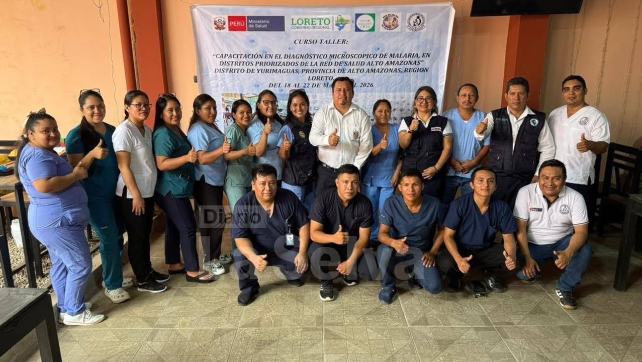 Personal regional de salud refuerza capacidades para detectar casos de malaria.