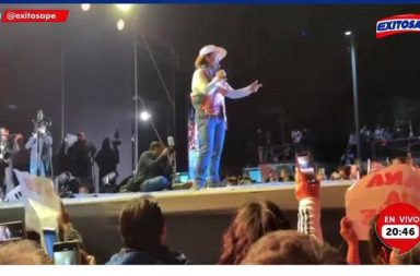 Candidata de Fuerza Popular participó en actividad proselitista en el sur del país