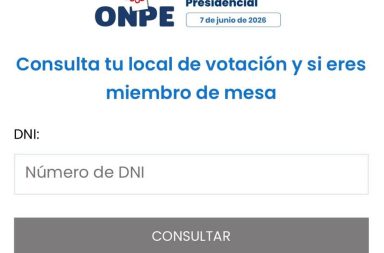 Electores ya pueden verificar dónde votar y si fueron designados miembros de mesa