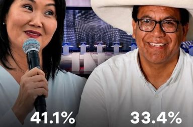 Sondeo ubica a Keiko Fujimori por delante de Roberto Sánchez