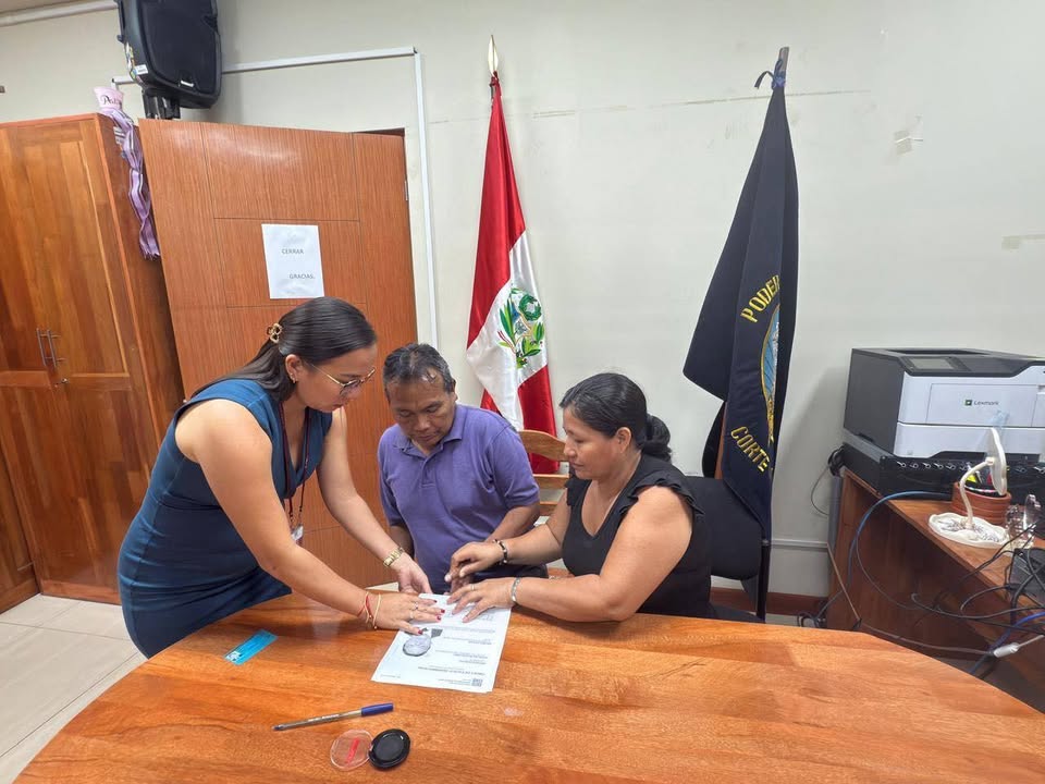 Campaña permitió cobro oportuno de endosos judiciales en localidades alejadas de Loreto.