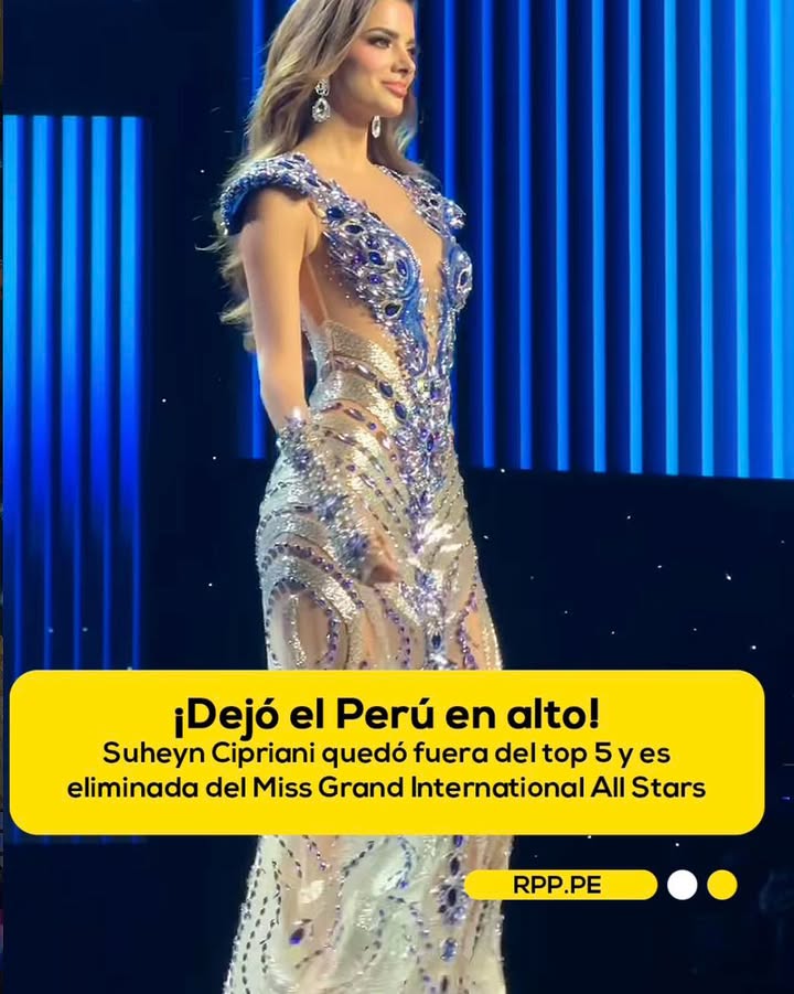 Representante peruana quedó fuera del Top 5 del certamen internacional