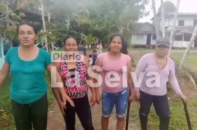 Campesinas del río Amazonas denuncian dificultades para vender sus productos en la Marina Turística de Nanay.