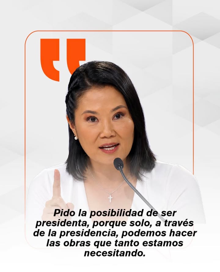PALABRAS DE CIERRE DEL DEBATE DE KEIKO FUJIMORI