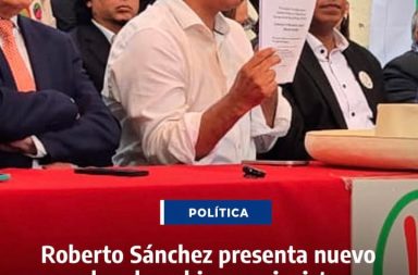 Roberto Sánchez insiste en impulsar una nueva Constitución