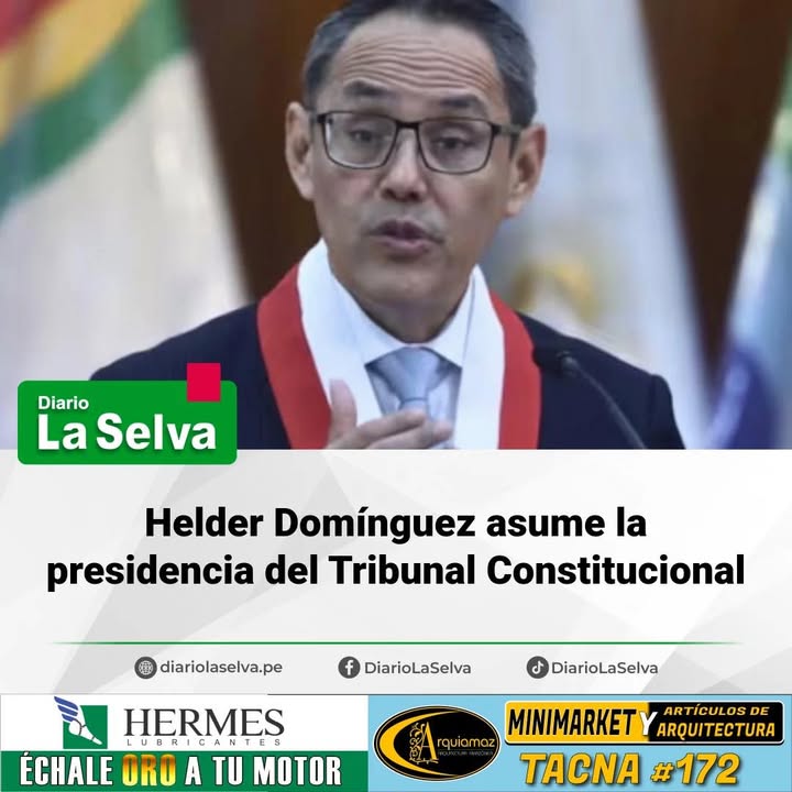 Tribunal Constitucional tiene nuevo presidente