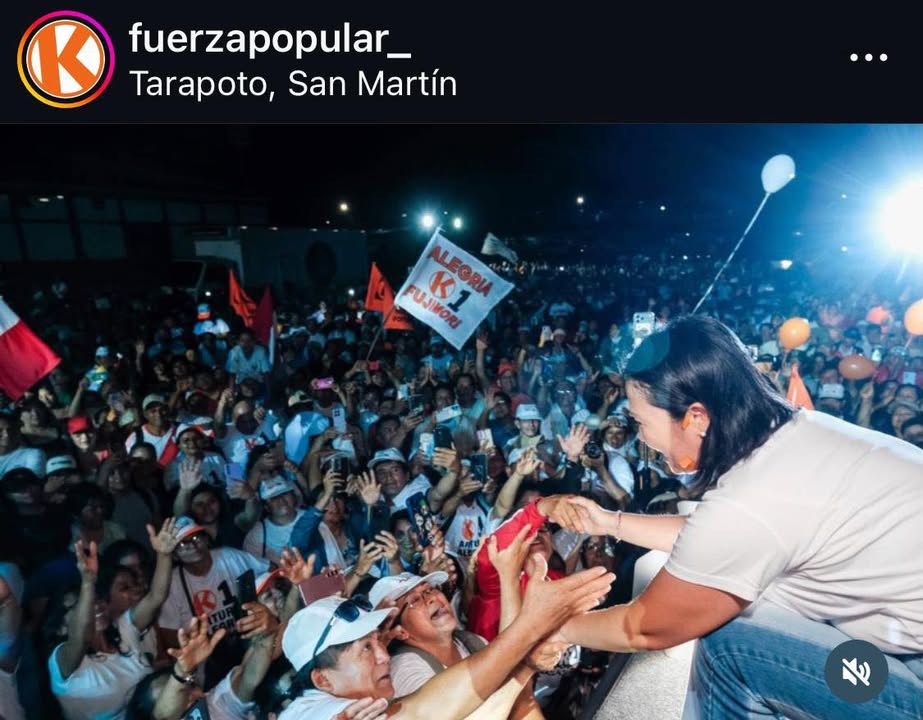 Keiko: “Tengo la decisión política para acabar con los delincuentes”