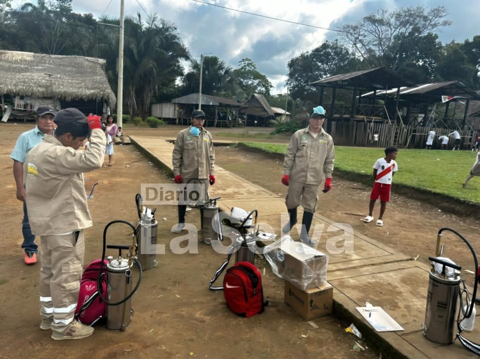 Diresa Loreto inicia protección masiva contra la malaria en siete distritos priorizados.