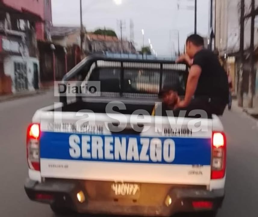 Nieto es intervenido tras presunta agresión y robo a su abuela de 81 años en Iquitos.