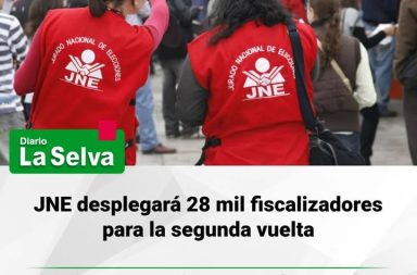 JNE reforzará fiscalización electoral en segunda vuelta de 2026