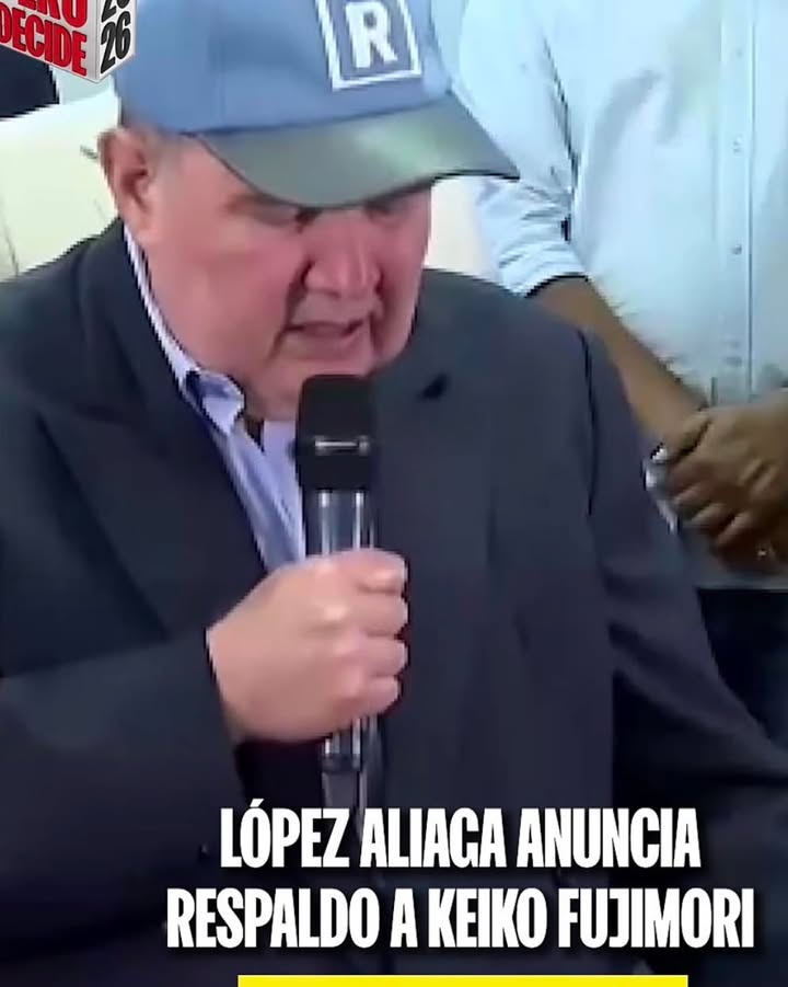 Excandidato presidencial expresó apoyo a la candidatura de Fuerza Popular