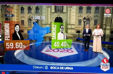 En Loreto los resultados favorecen ampliamente a Keiko Fujimori, siempre RESULTADOS A...