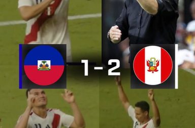 La Bicolor vence 2-1 a Haití y celebra una remontada