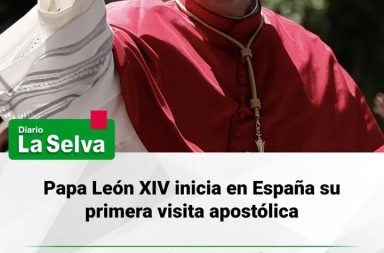 Pontífice comienza gira pastoral con llegada a Madrid