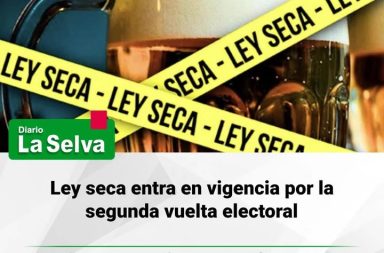 Queda restringida la venta de alcohol durante proceso electoral