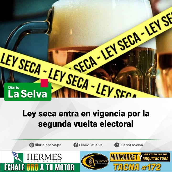 Queda restringida la venta de alcohol durante proceso electoral