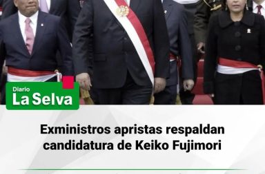 Exfuncionarios del segundo gobierno aprista expresan su apoyo