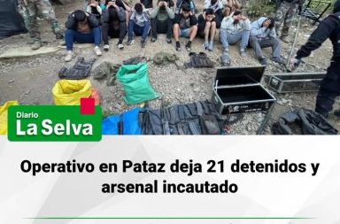 Golpe al crimen organizado en Pataz
