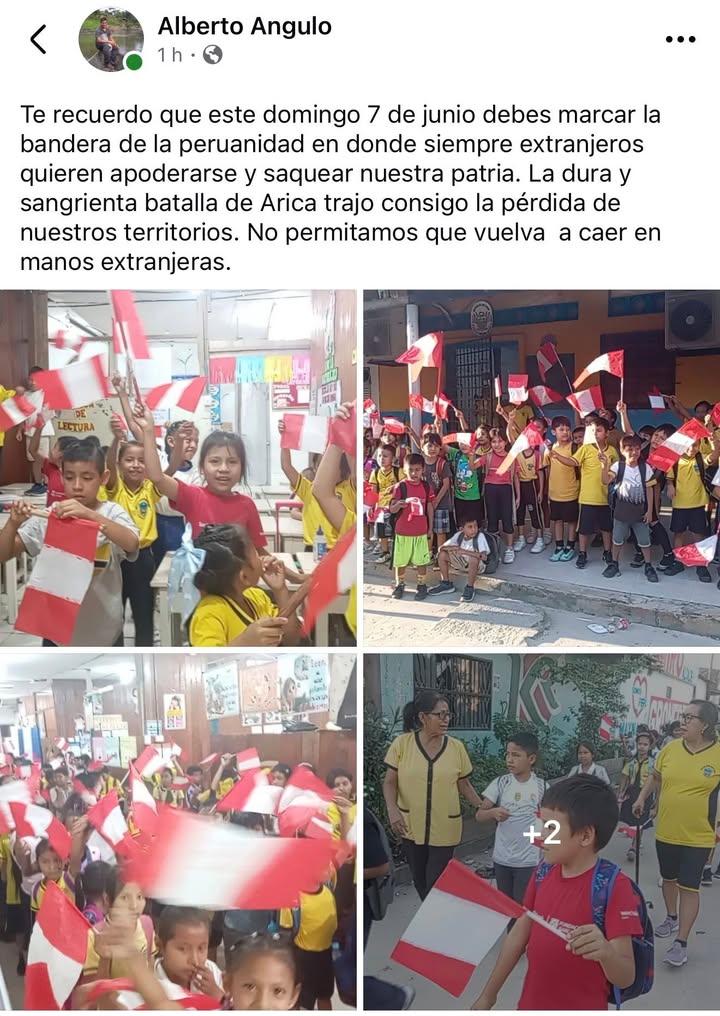 DONDE ESTAN LAS AUTORIDADES DE EDUCACIÓN QUE PERMITEN QUE PROFESORES USEN A NIÑOS EN CAMPAÑA POLÍTICA ADAVOR DE JP