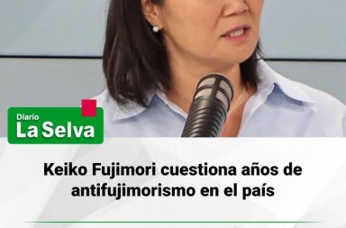 Keiko Fujimori defiende su trayectoria y responde a sus críticos