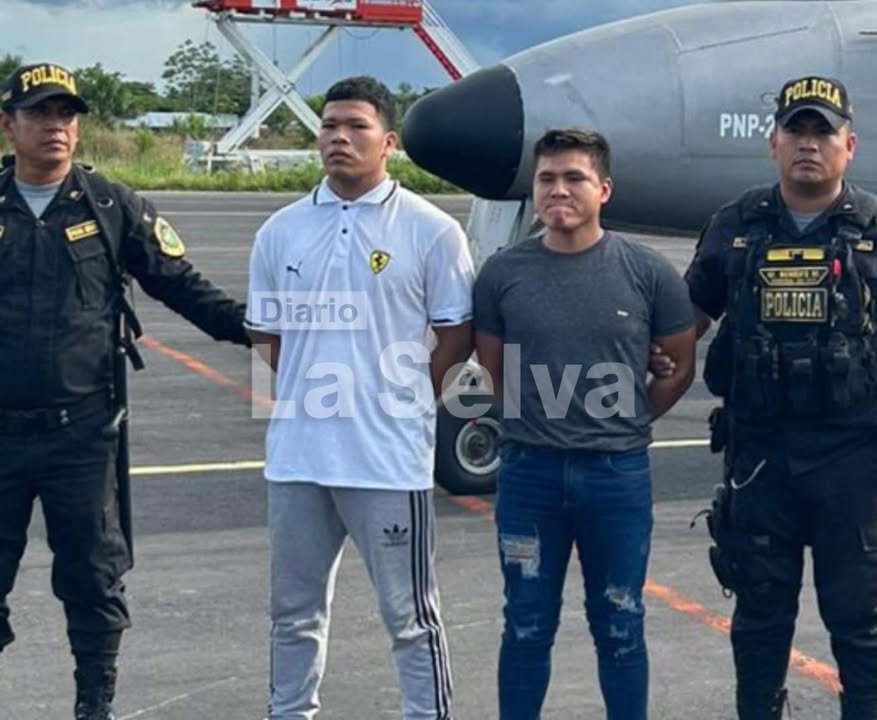 Trasladan a Iquitos a dos investigados con nueve meses de prisión preventiva por presunto delito contra menor.