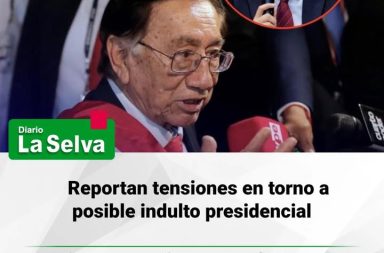 Reportan tensiones en torno a posible indulto presidencial