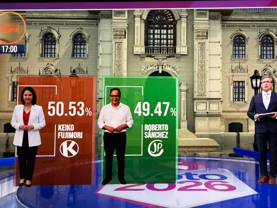 FLASH ELECTORAL EN DATUM E IPSOS. GANA KEIKO