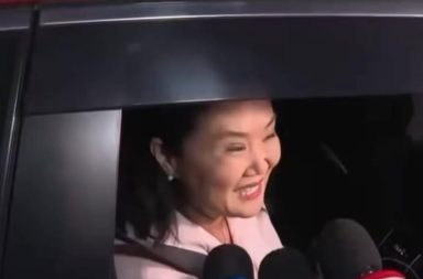 Keiko Fujimori; Estoy muy optimista y muy prudente y vamos a esperar los resultados de ONPE”