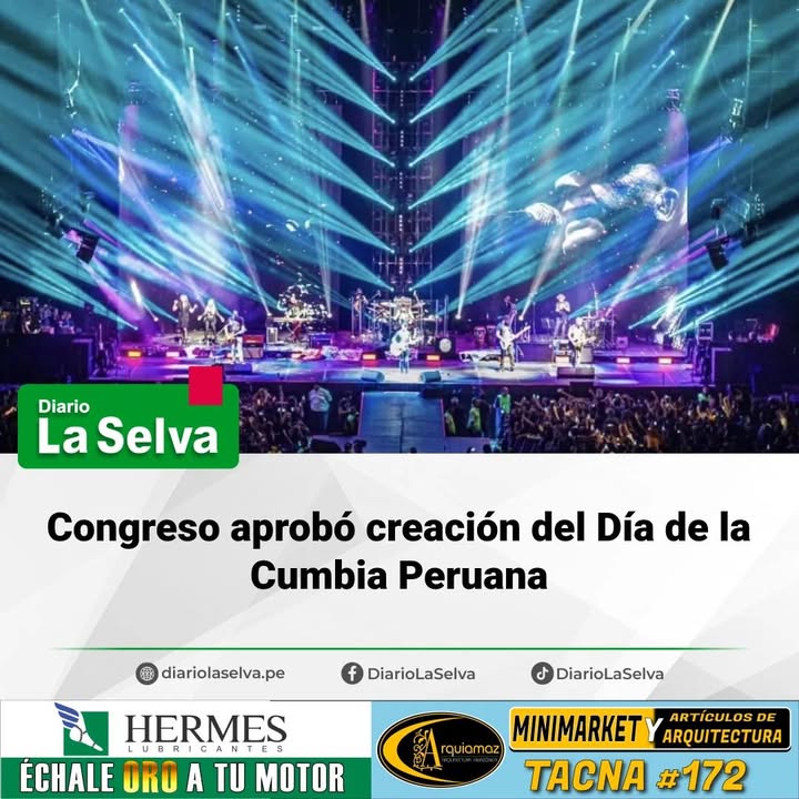 El 14 de marzo fue declarado como el Día de la Cumbia Peruana