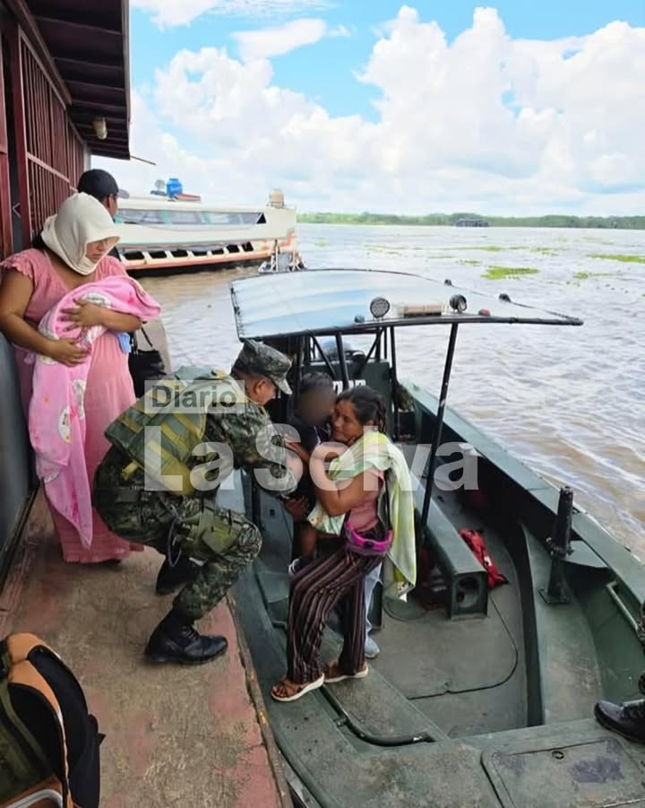 Menor de cuatro años recibe apoyo humanitario y evacuación urgente hacia Nauta.