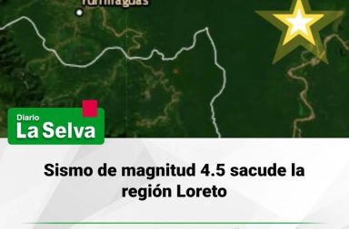Temblor se registró en Loreto durante la tarde
