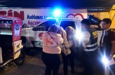 Fiscalía y Policía intervienen presunto local de explotación sexual en San Juan Bautista.