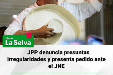 JPP denuncia presuntas irregularidades y presenta pedido ante el JNE