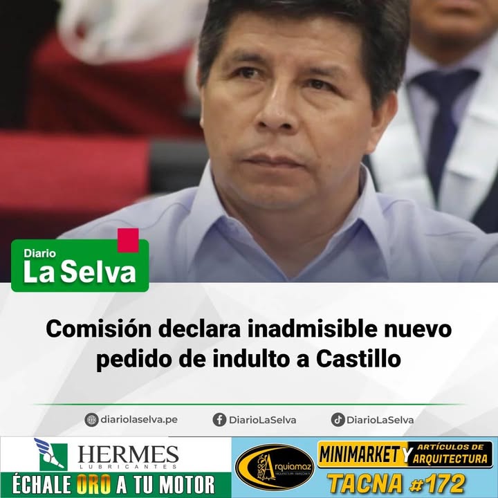 Pedido de gracia presidencial no prospera por razones administrativas