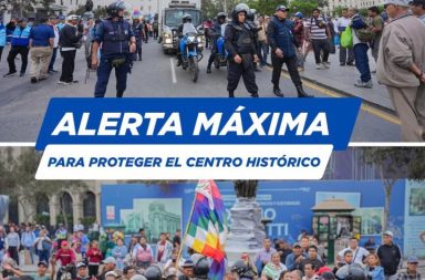 Intensifican vigilancia en zona intangible del Centro de Lima