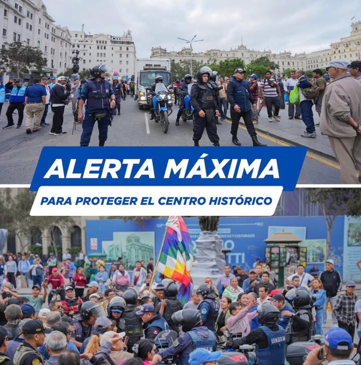Intensifican vigilancia en zona intangible del Centro de Lima