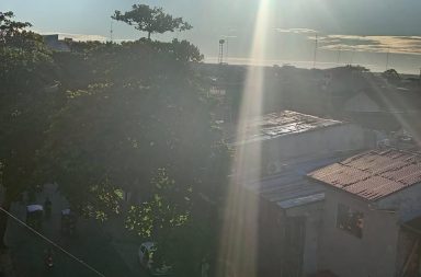 #clima | Espectacular cielo del amanecer