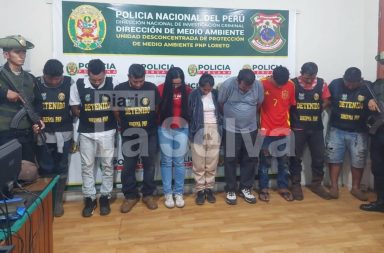 Desarticulan presunta banda dedicada a actividades vinculadas a la minería ilegal en Punchana.