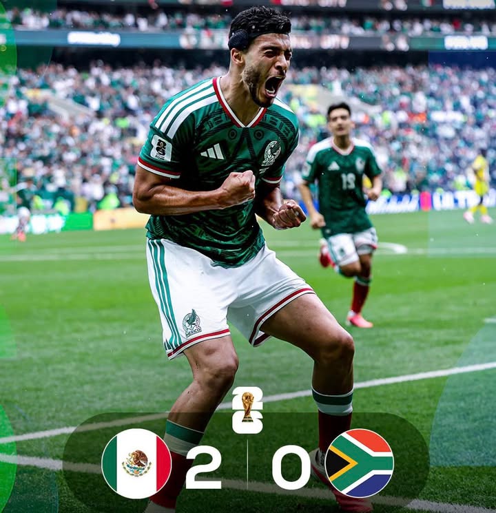 México debutó con victoria en el partido inaugural del Mundial