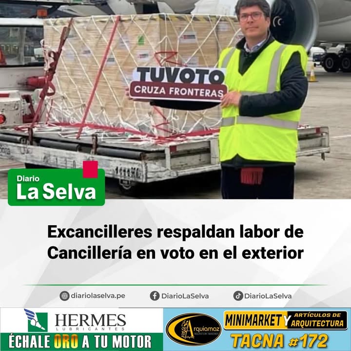 Exministros respaldan transparencia del voto fuera del país