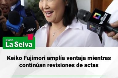 Diferencia entre candidatos supera los 14 mil votos