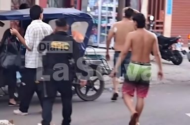 Violenta agresión con arma blanca deja dos heridos en San Juan Bautista.