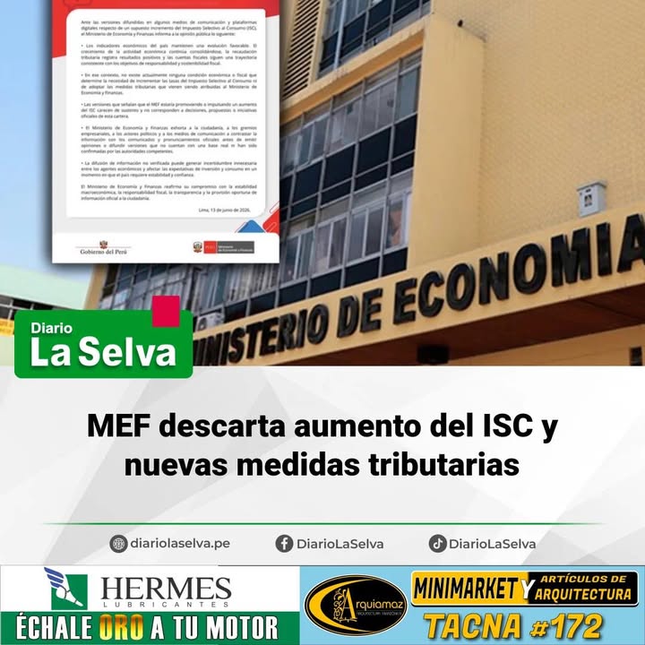 Gobierno aclara que no subirá el ISC y en consecuencia la cerveza no debería aumentar su precio, por ejemplo.